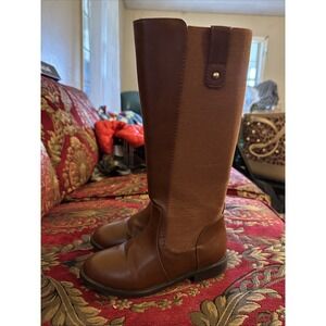 Sugar Youth Girls Riding Boots Size1 Brown